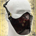 Bloodwalker Muzzle Mask Leather Masks Les Artisans d'Azure 