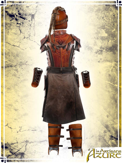 Shieldmaiden Full Armor Set - Epic/Amber