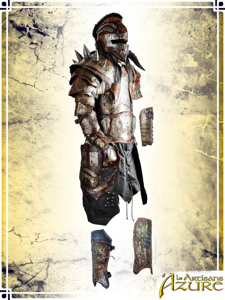 Full Destroyer Armor - Medieval Leather Protection for LARP – Les