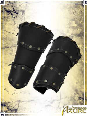 Scoundrel Bracers Leather Bracers Les Artisans d'Azure 
