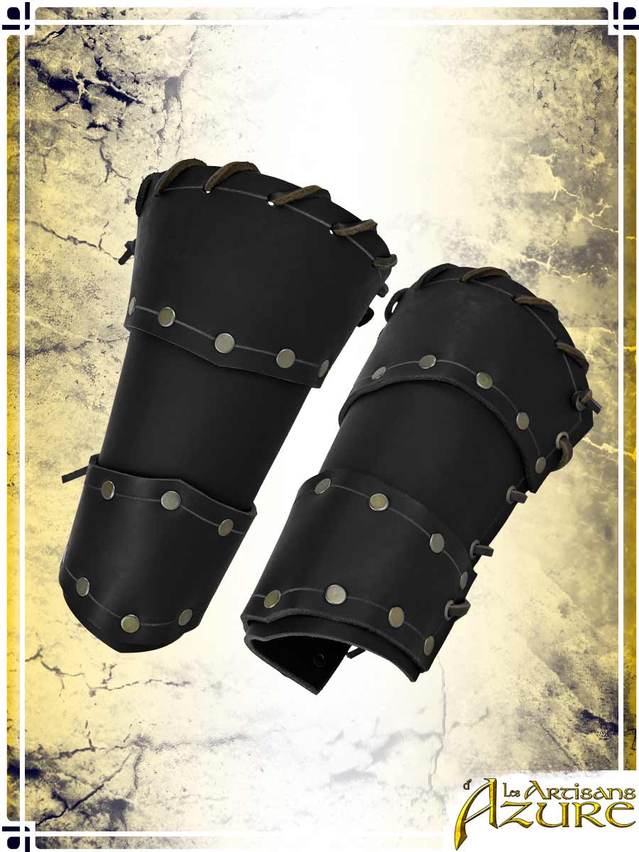 Scoundrel Bracers Leather Bracers Les Artisans d'Azure 