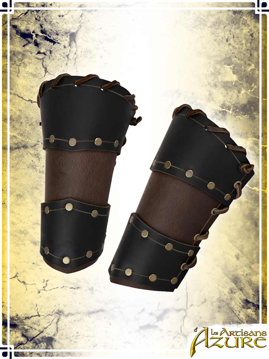 Scoundrel Bracers Leather Bracers Les Artisans d'Azure 
