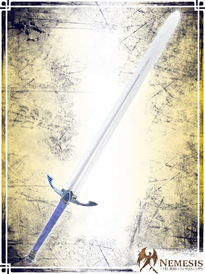 Gem Slash Sword Swords (Web) Ateliers Nemesis - Artisan Sapphire Bastard Classic Finish