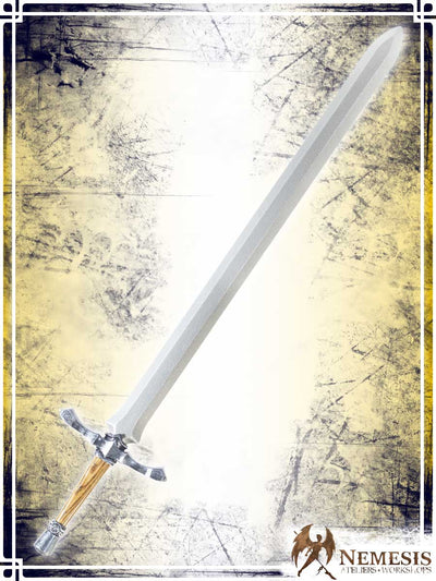 Noble's Sword Swords (Web) Ateliers Nemesis - Artisan Classic Steel Long Wooden Handle