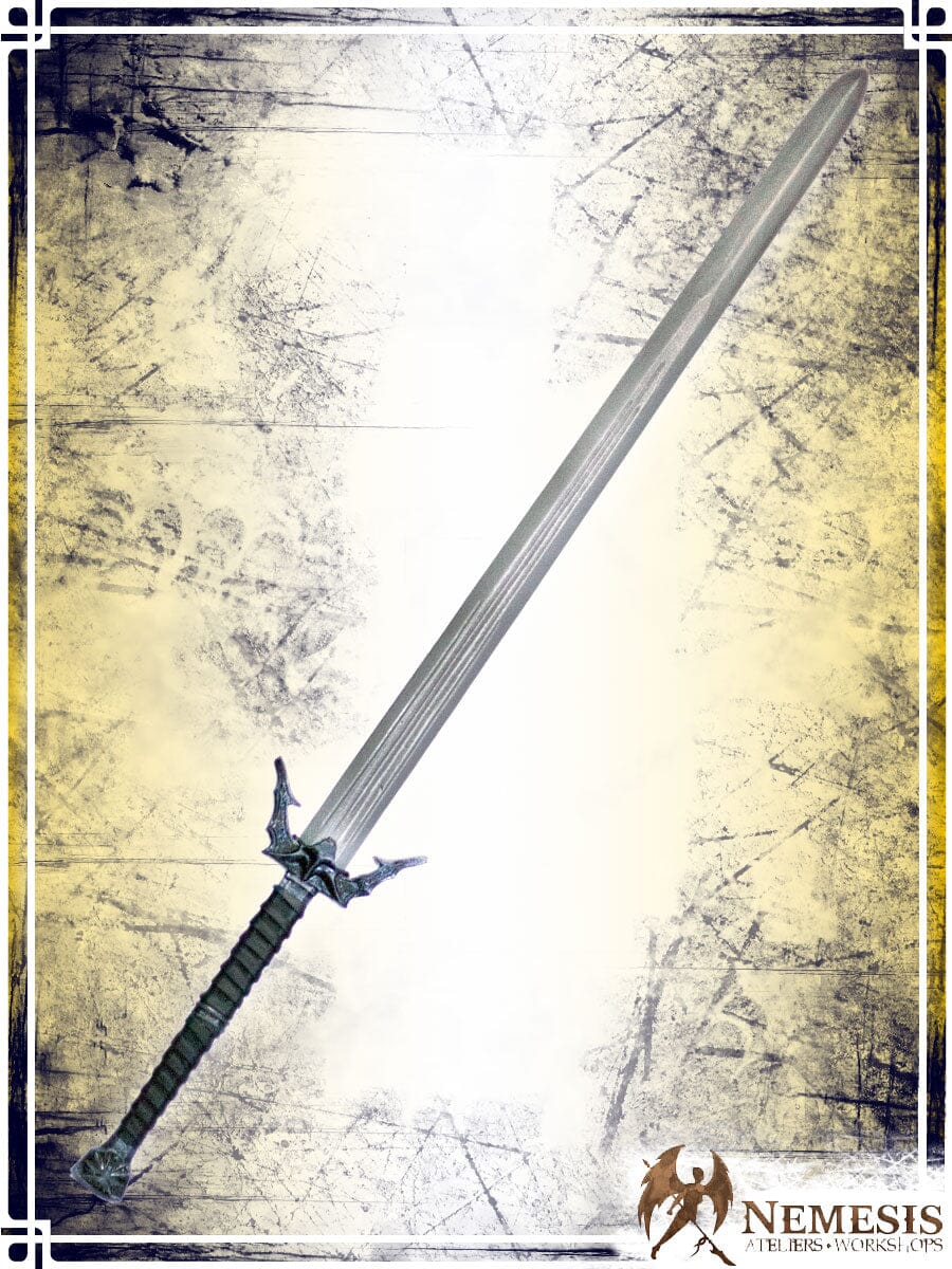 Hunter Sword - Silver - Nemesis Two Handed Swords Ateliers Nemesis - Artisan Two-Handed 