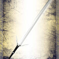 The Witcher - Geralt's Silver Sword (Medallion) Two Handed Swords Calimacil 