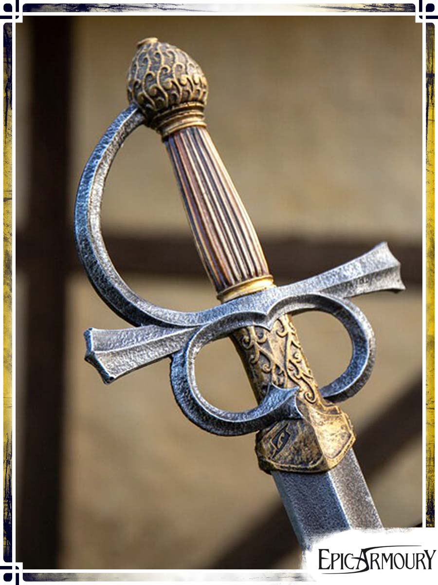 Rillet Rapier Swords (Web) Epic Armoury Gold Medium 