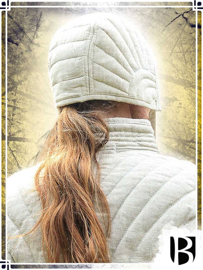 Padded Cap Eisenbrück Gambesons Freyhand Large|XLarge Natural 