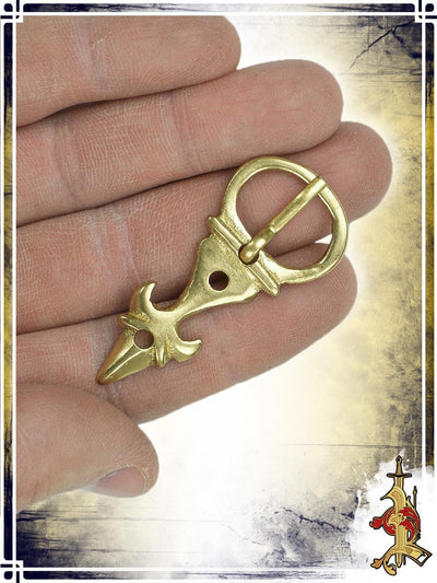 Brass Arrow Buckle 11/16'' - LB Buckles & Belt Tips Lord of Battles 