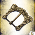 Brass Viking Buckle – LB Buckles & Belt Tips Lord of Battles 