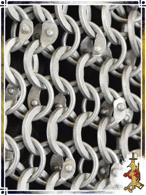 Long Sleeves Aluminium Chainmail Chainmails Lord of Battles Large 