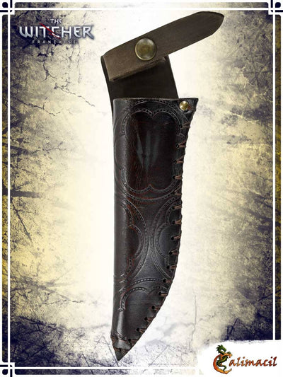 Hunting Knife Geralt's Scabbard - The Witcher Deluxe Scabbards Calimacil Right Side 