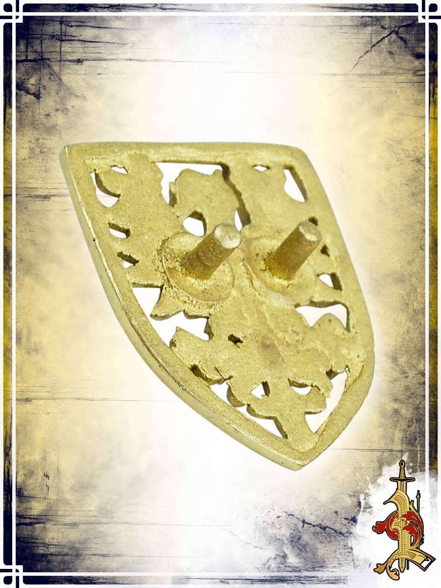 Large Brass Eagle Concho (set of 5) Reenactment Hardware Lord of Battles 