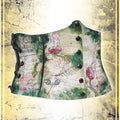 Long Corset Belt Manuscript – Botanist's Herbarium Corsets & Large Belts Les Artisans d'Azure 