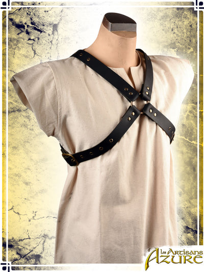Harness in X Harness Les Artisans d'Azure Large Black 