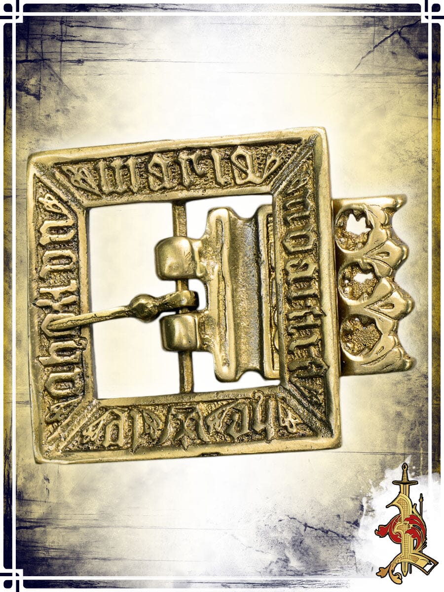 Historic Brass Square Buckle Buckles & Belt Tips Lord of Battles 