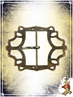 Large Pirate Buckle 2'' 1/8 Buckles & Belt Tips Lord of Battles 