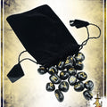 25 Etched Viking Runestones with Bag Games & Other Accessories Lord of Battles 