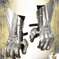 Combat Gauntlets – 18ga Plate Bracers Lord of Battles 