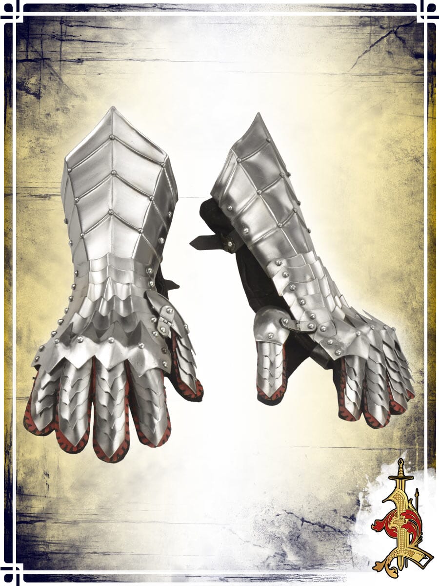 Champion's Gothic Gauntlets Plate Bracers Lord of Battles 
