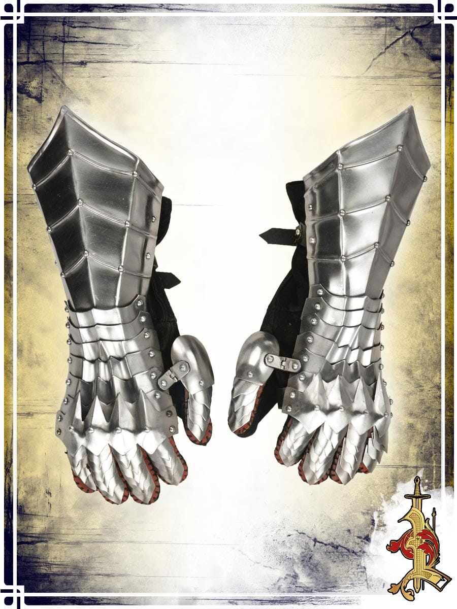 Champion's Gothic Gauntlets Plate Bracers Lord of Battles 