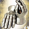 14th Century Hourglass Gauntlets Plate Bracers Lord of Battles 