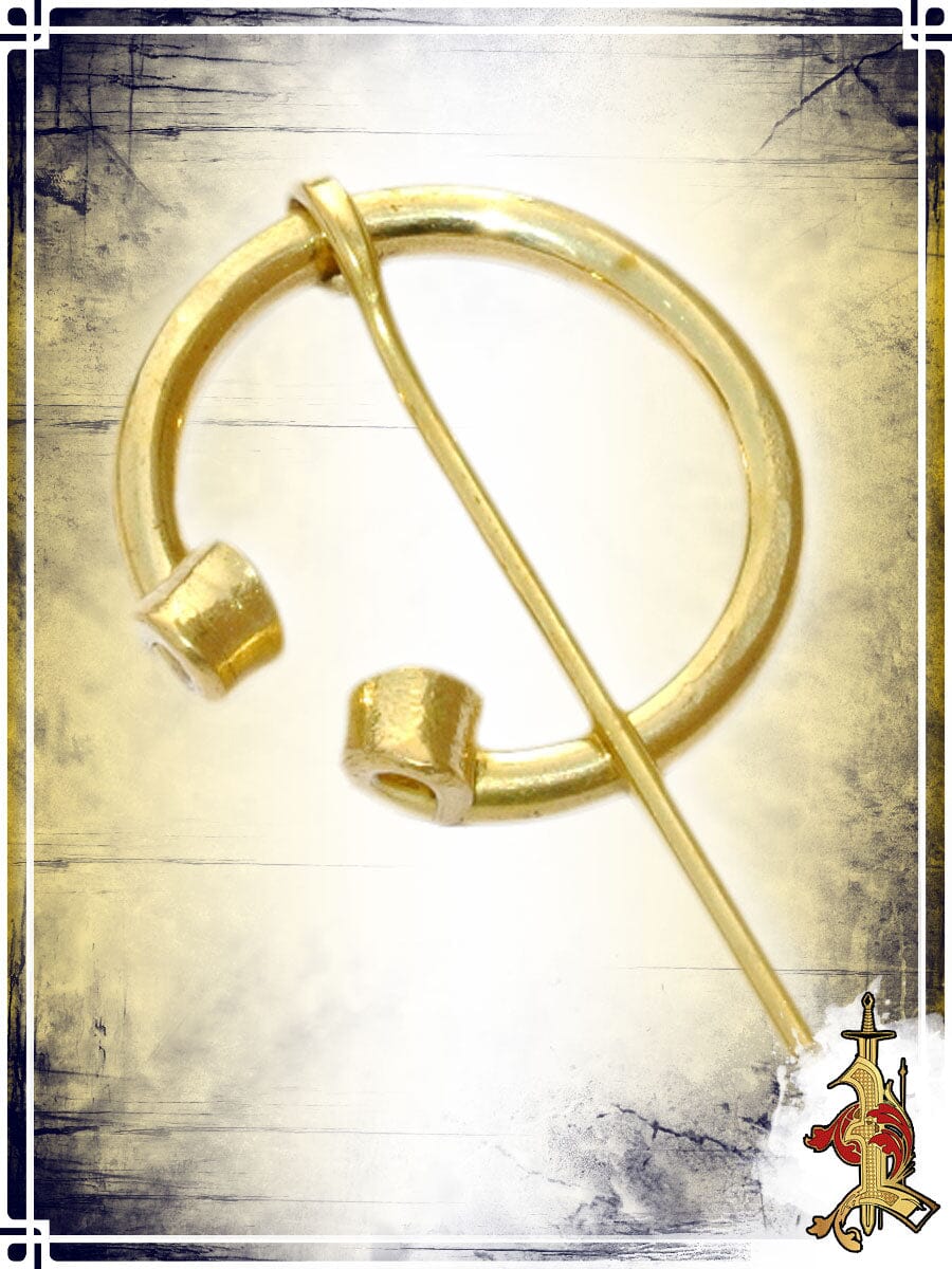 Fibula with Rolled Ends – Brass Fibulas & Brooches Lord of Battles 