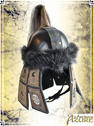 Nomad Helmet Leather Helmets Les Artisans d'Azure Medium 