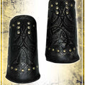 Viking Bracers - Ashen Leather Bracers Les Artisans d'Azure 