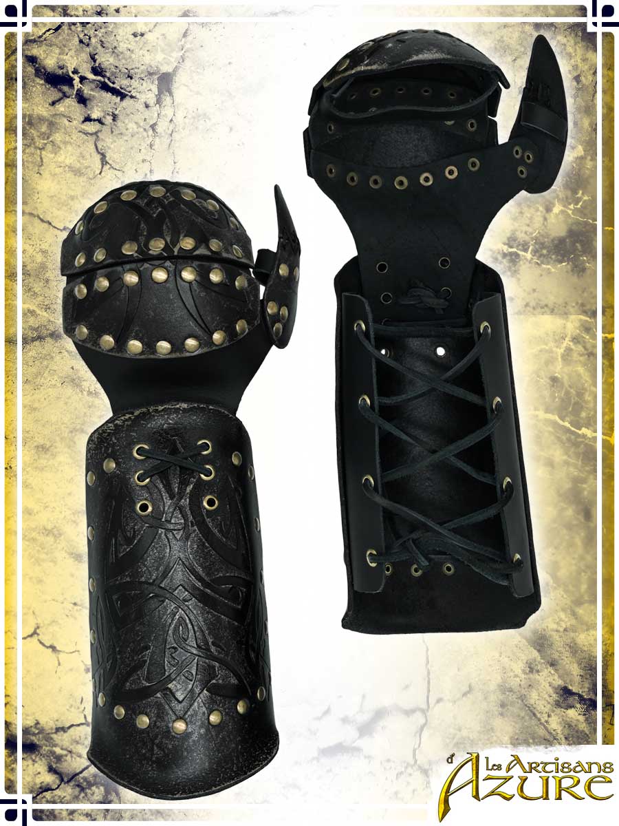 Brassards Viking avec mitons - Cendré