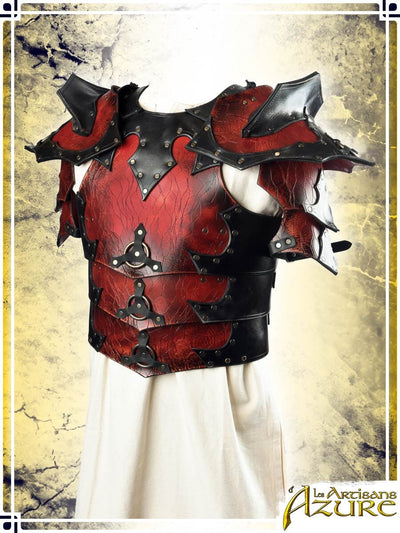 Chaos Armor with Pauldrons Leather Armors Les Artisans d'Azure 