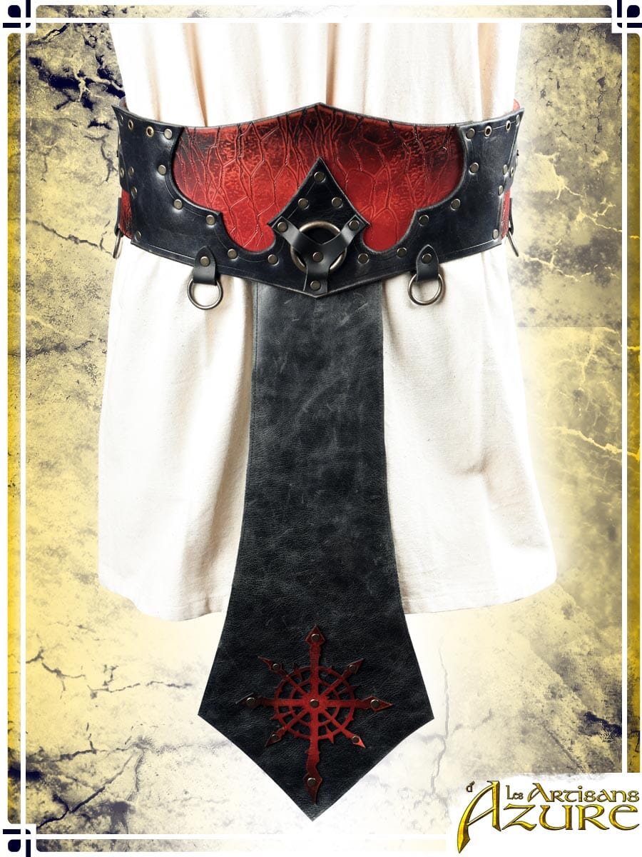 Chaos Large Belt Combat Belts Les Artisans d'Azure 