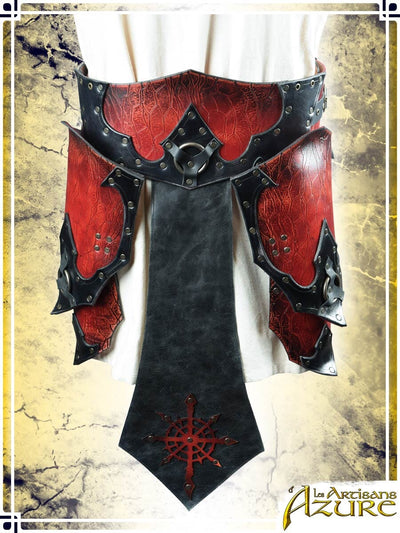 Chaos Large Belt with Tassets Combat Belts Les Artisans d'Azure 