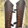 Outlaw Greaves Leather Greaves Les Artisans d'Azure 