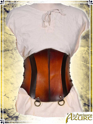 Shieldmaiden Corset - Epic/Amber Female Armors Les Artisans d'Azure 