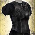 Light Shieldmaiden Leather Armor - Epic/Ashen