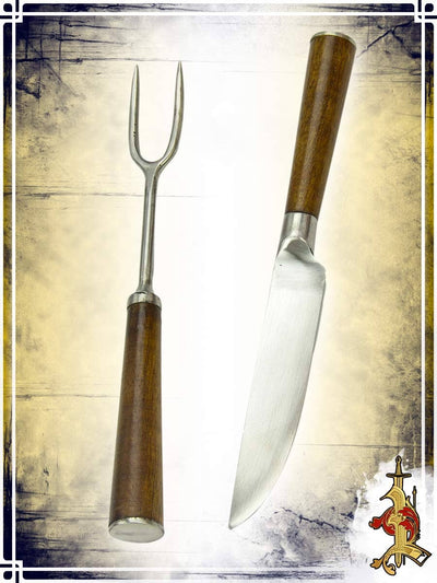 Stainless Steel Medieval Cutlery Set Cutlery & Tankards Lord of Battles 