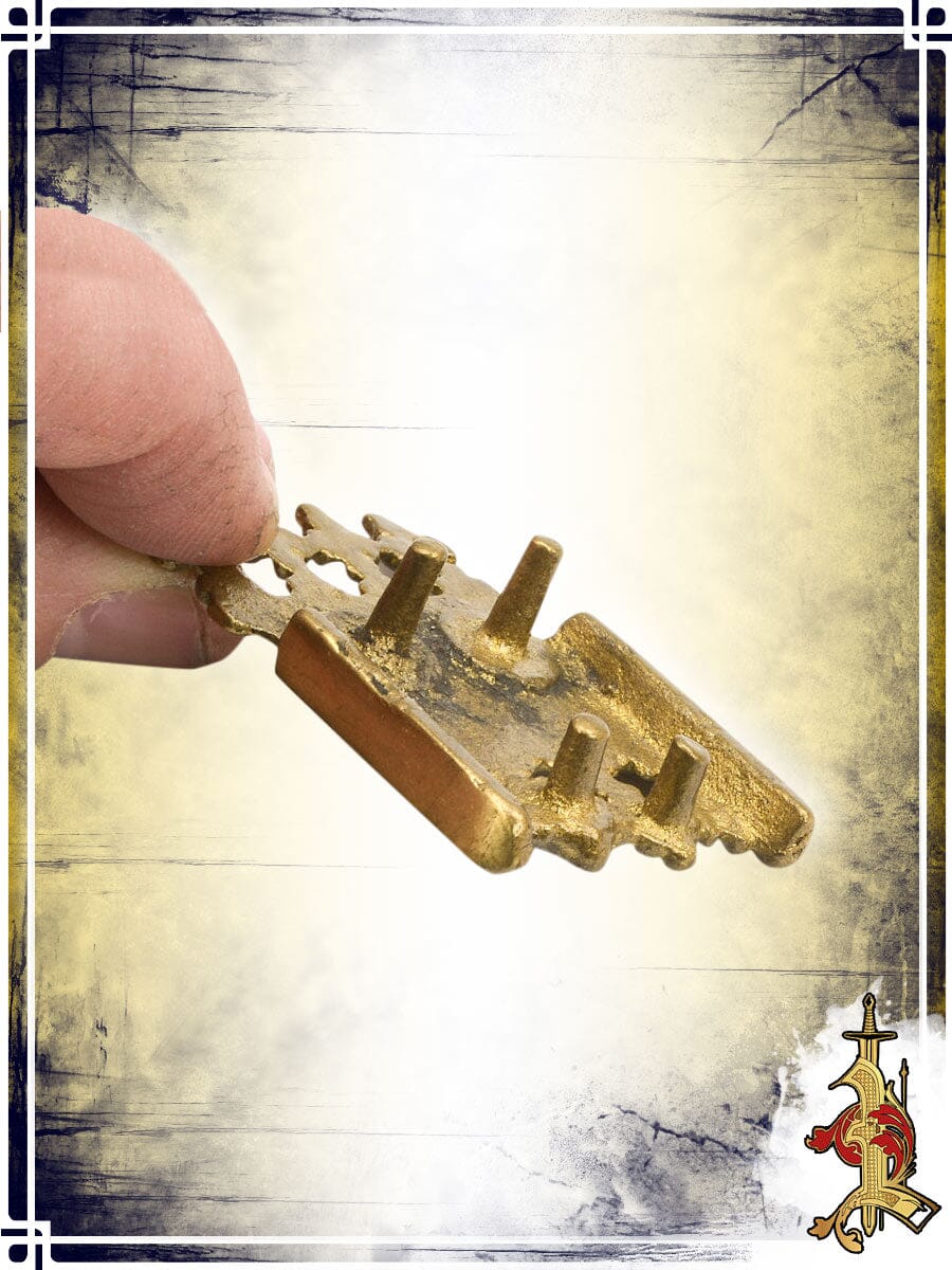 Brass Medieval Belt Chape Buckles & Belt Tips Lord of Battles 