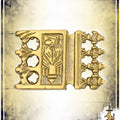 Brass Medieval Belt Chape Buckles & Belt Tips Lord of Battles 