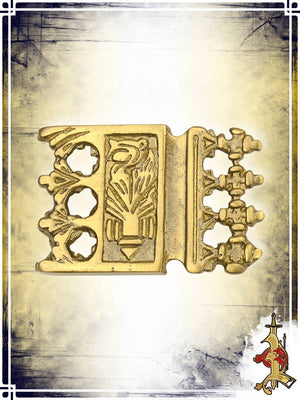 Brass Medieval Belt Chape Buckles & Belt Tips Lord of Battles 