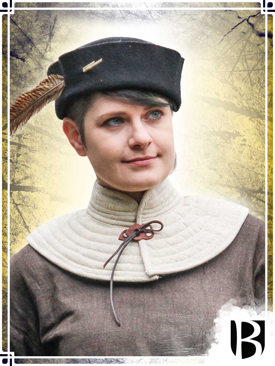 Padded Collar Rabenfurth Gambesons Freyhand Large|XLarge Natural 