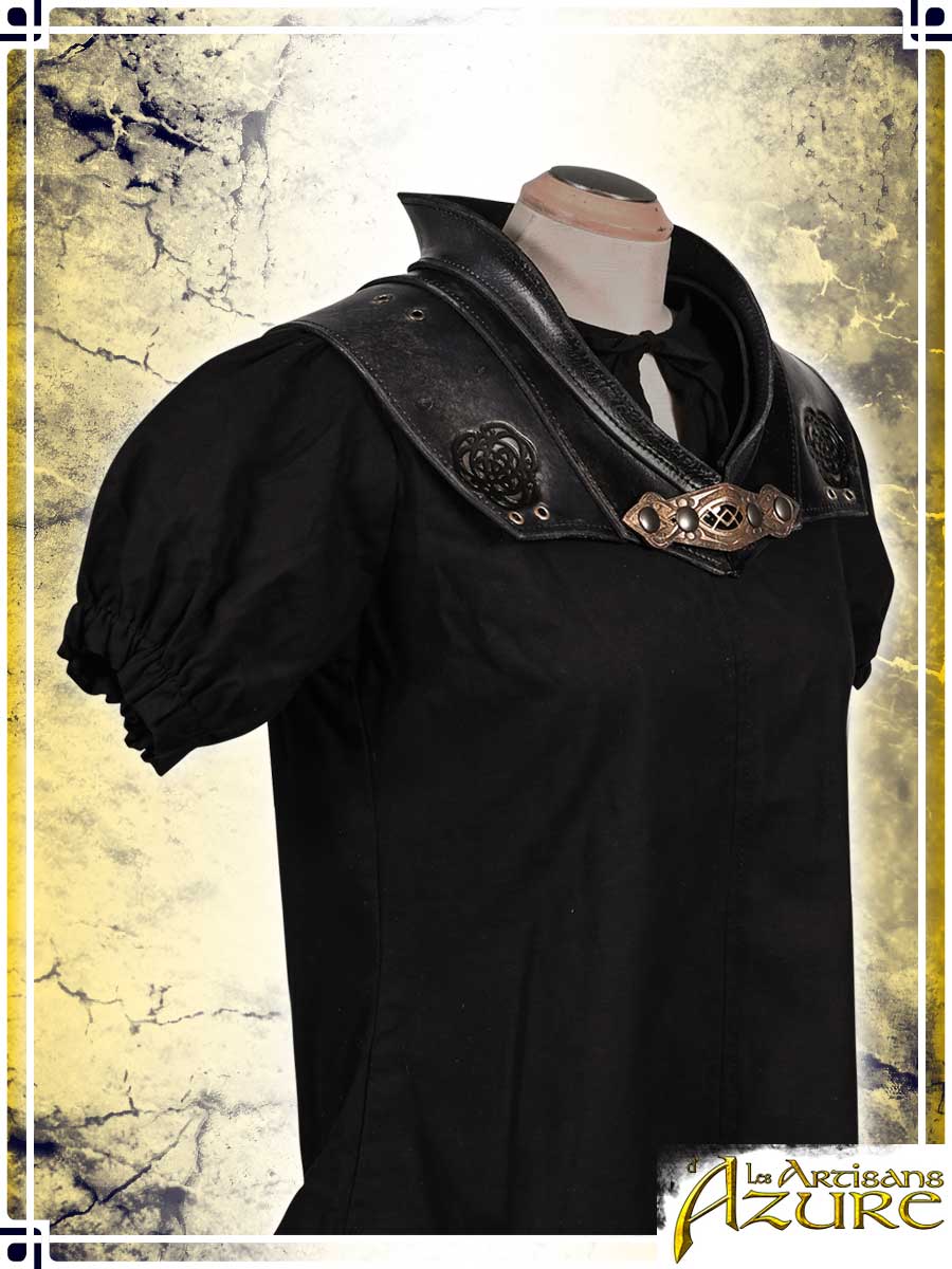 Shieldmaiden Ashen Neck Armor - Medieval LARP Protection – Les Artisans ...