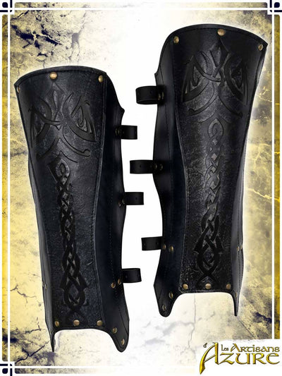 Shieldmaiden Greaves - Epic/Ashen Leather Greaves Les Artisans d'Azure 