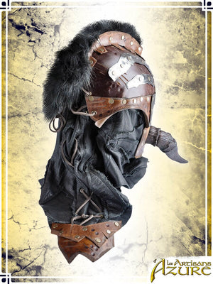 Destroyer Helmet Leather Helmets Les Artisans d'Azure 