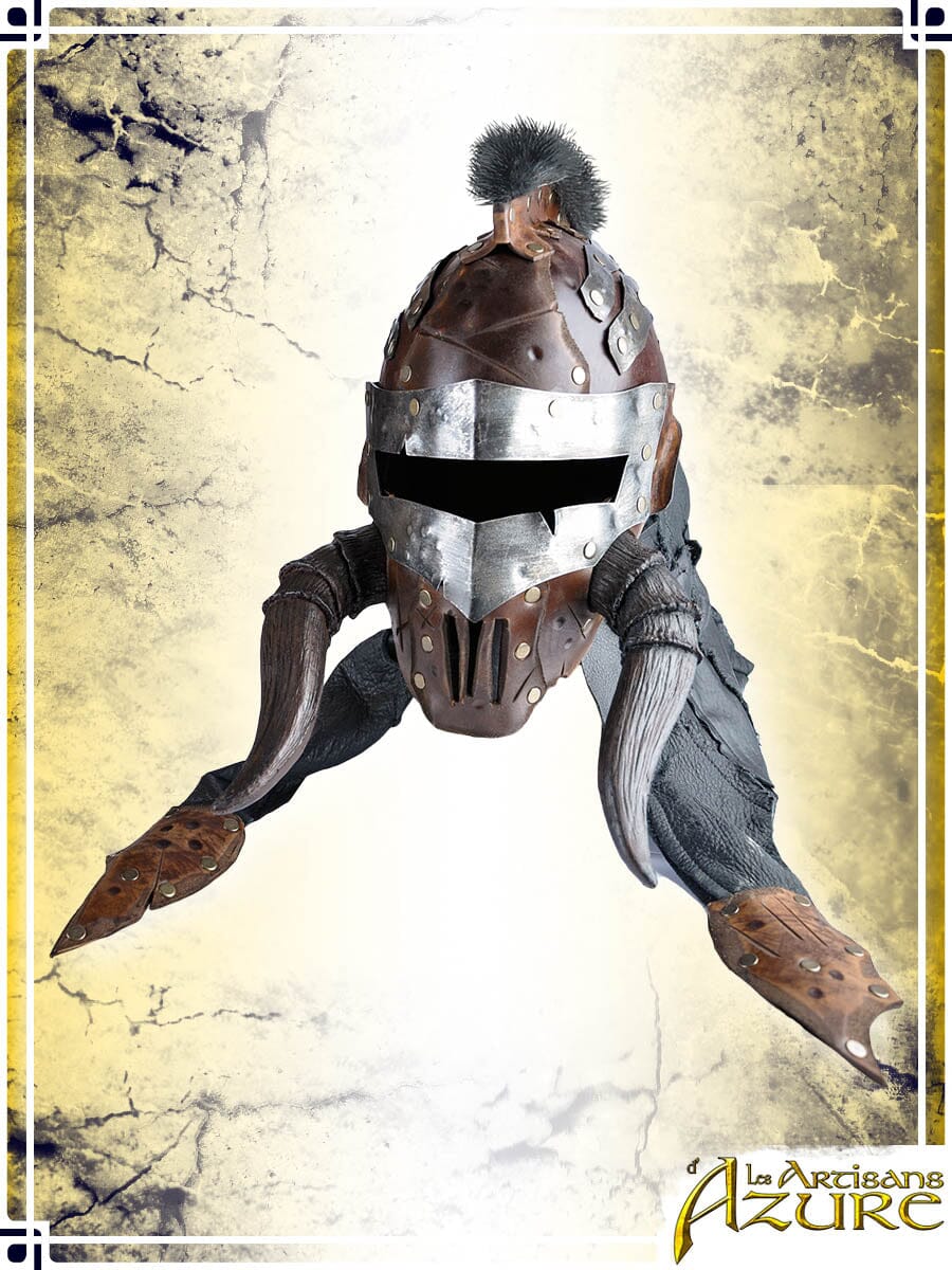Destroyer Helmet Leather Helmets Les Artisans d'Azure 