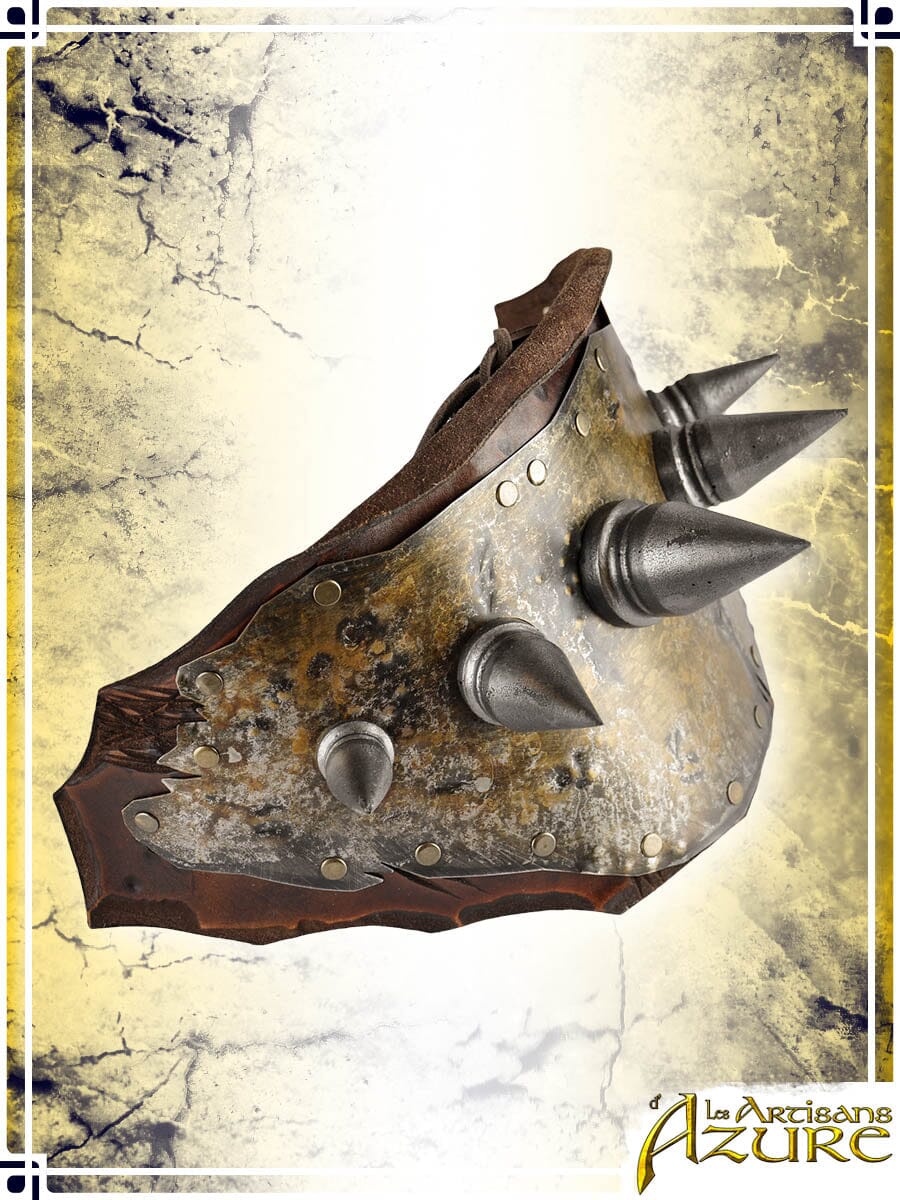 Destroyer Pauldron with Spikes Plate Pauldrons Les Artisans d'Azure 