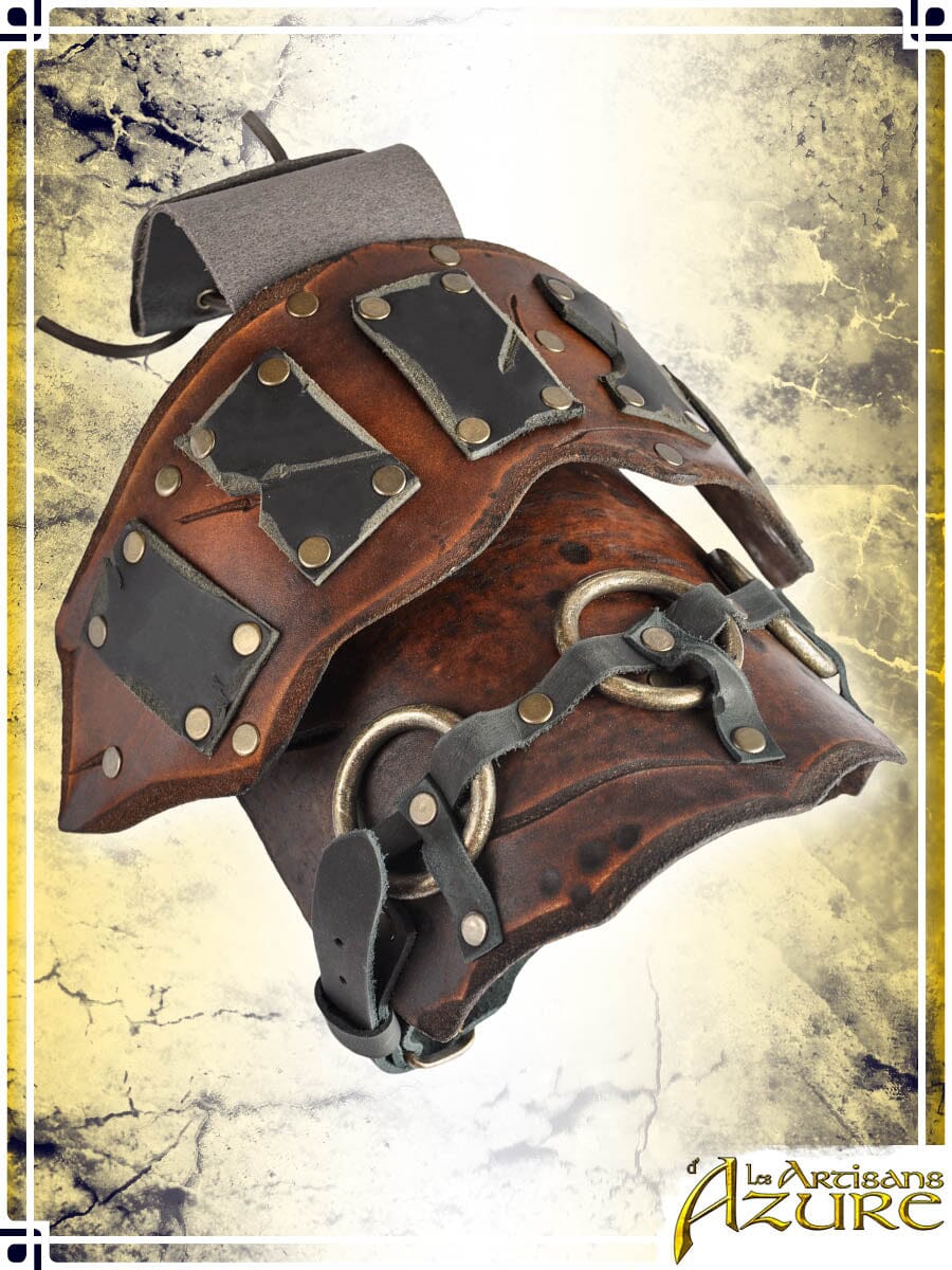 Destroyer Pauldron Extension with rings Plate Pauldrons Les Artisans d'Azure 