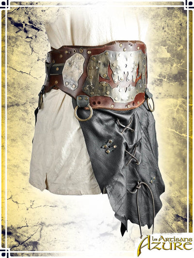 Destroyer Large Belt Combat Belts Les Artisans d'Azure Medium 