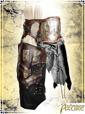 Destroyer Large Belt with Tassets Combat Belts Les Artisans d'Azure 