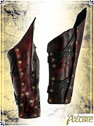 Bloodwalker Bracers Leather Bracers Les Artisans d'Azure 